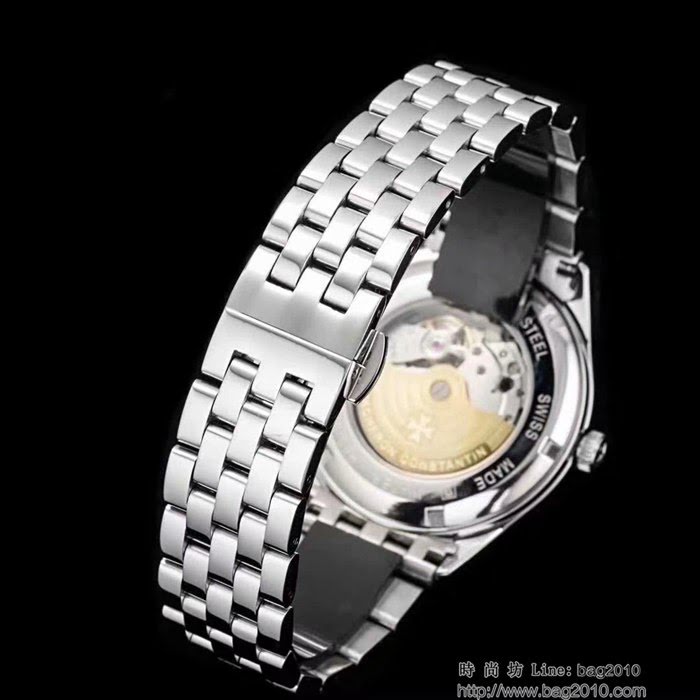 江詩丹頓 Vacheron Constantin 全自動8215機械機芯 316精鋼錶帶  超強防水功能 商務休閒 男士腕表  wssb4876